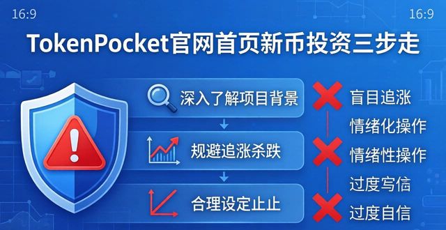 TokenPocket官网首页新币投资三步走